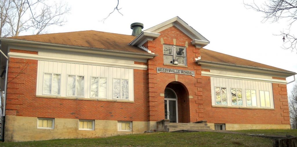 Keedysville School, Exterior View, Front.